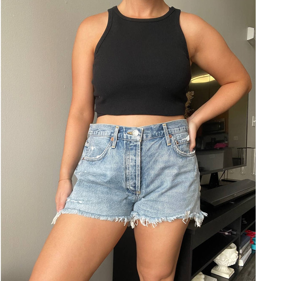 Agolde Pants - AGOLDE Parker Cutoff Shorts
